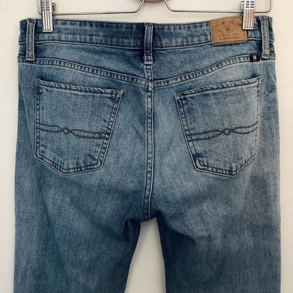 Lucky Brand Sweet Straight Distressed Jean 6/28R - Picture 11 of 16